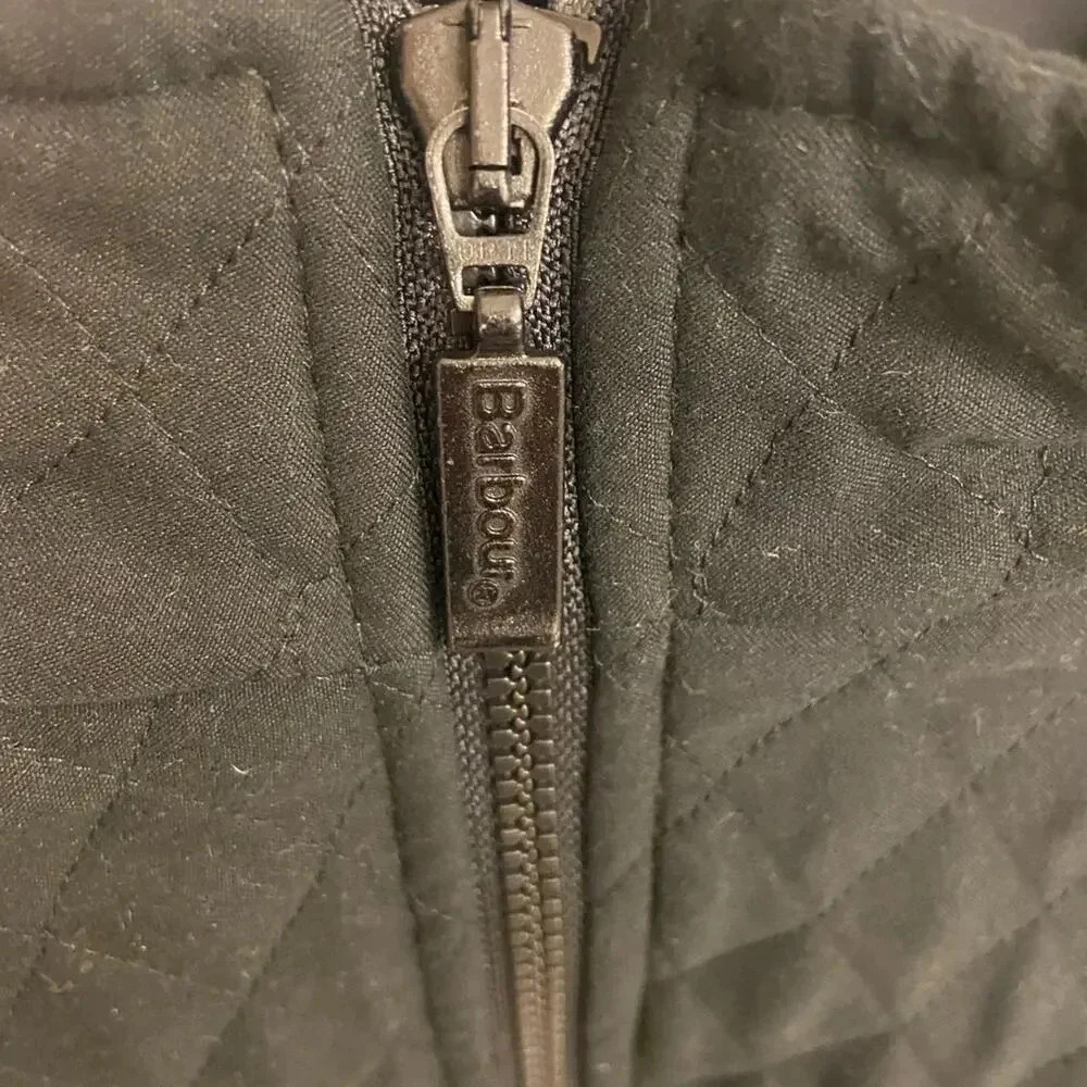 Barbour Quilted Utility Jacket - Olive - image 5